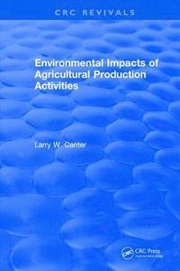 bokomslag Environmental Impact of Agricultural Production Activities