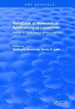 Yechezkel Barenholz - Handbook of Nonmedical Applications of Liposomes, Inbunden