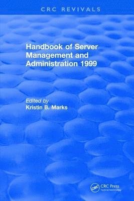 bokomslag Handbook of Server Management and Administration