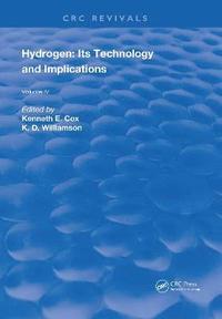 bokomslag Hydrogen: Its Technology and Implication