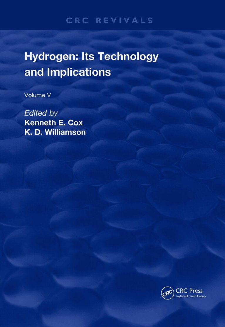 Hydrogen: Its Technology and Implication