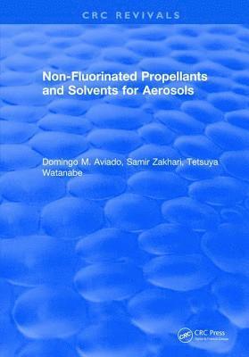 Non-Fluorinated Propellants and Solvents for Aerosols 1