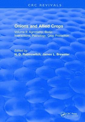 H.D. Rabinowitch, H. D. Rabinowitch - Onions and Allied Crops, Inbunden