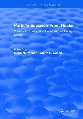 Particle Emission From Nuclei 1