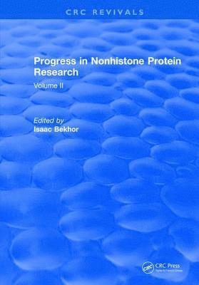 Progress in Nonhistone Protein Research 1