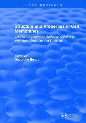 bokomslag Structure and Properties of Cell Membrane Structure and Properties of Cell Membranes