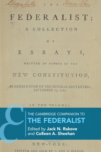 The Cambridge Companion to The Federalist 1