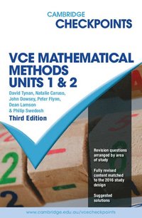 bokomslag Cambridge Checkpoints VCE Mathematical Methods Units 1&2