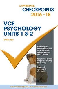 bokomslag Cambridge Checkpoints VCE Psychology Units 1&2
