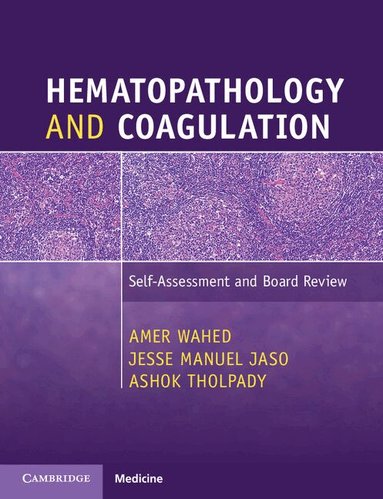 Amer Wahed, Jesse Manuel Jaso, Ashok Tholpady - Hematopathology and Coagulation, Häftad