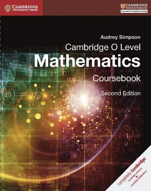 Cambridge O Level Mathematics Coursebook 1