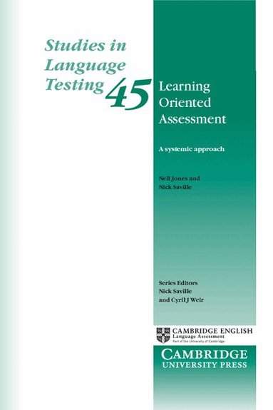 Neil Jones, Nick Saville - Learning Oriented Assessment, Häftad