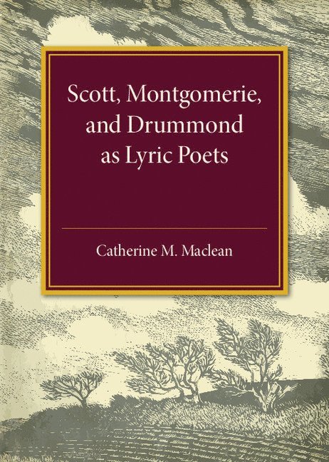 Alexander Scott, Montgomerie, and Drummond of Hawthornden as Lyric Poets 1