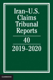 bokomslag Iran-US Claims Tribunal Reports: Volume 40