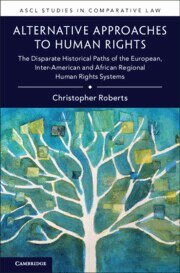 Christopher Roberts - Alternative Approaches to Human Rights, Inbunden