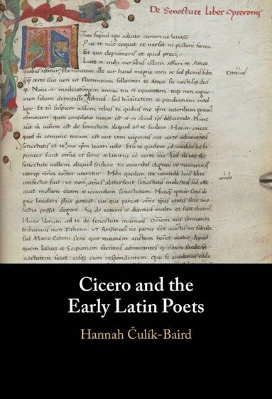 bokomslag Cicero and the Early Latin Poets