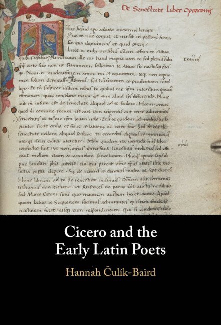 Cicero and the Early Latin Poets 1