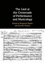 bokomslag Lied at the Crossroads of Performance and Musicology