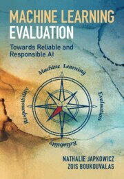 Nathalie Japkowicz, Zois Boukouvalas - Machine Learning Evaluation, Inbunden
