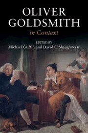 Michael Griffin, David O'Shaughnessy - Oliver Goldsmith in Context, Inbunden