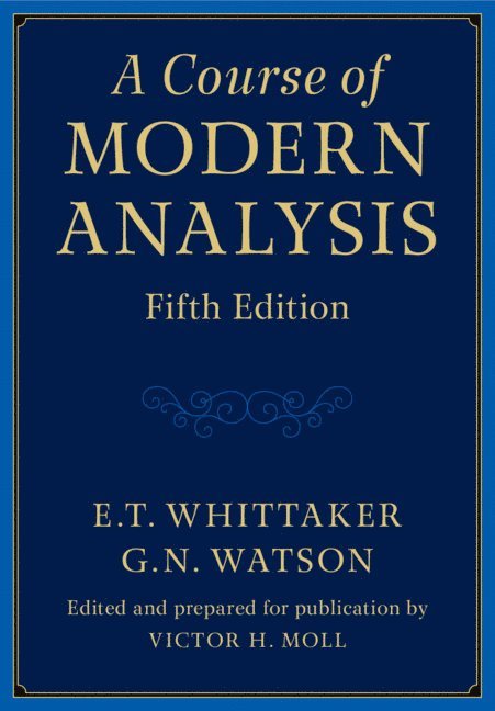 A Course of Modern Analysis 1