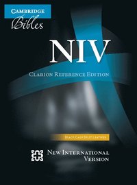 bokomslag NIV Clarion Reference Bible, Black Calf Split Leather, NI484:X
