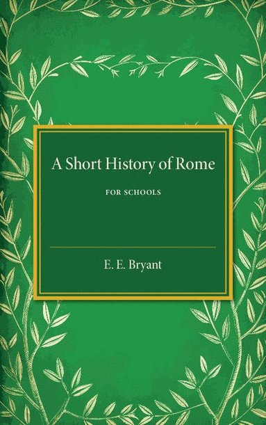 bokomslag A Short History of Rome