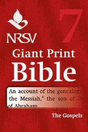 NRSV Giant Print Bible: Volume 7, Gospels
