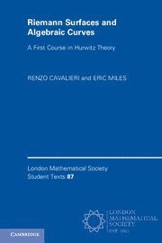 bokomslag Riemann Surfaces and Algebraic Curves