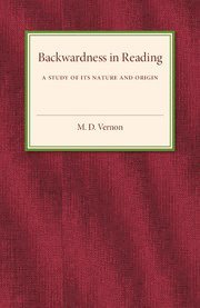 Backwardness in Reading