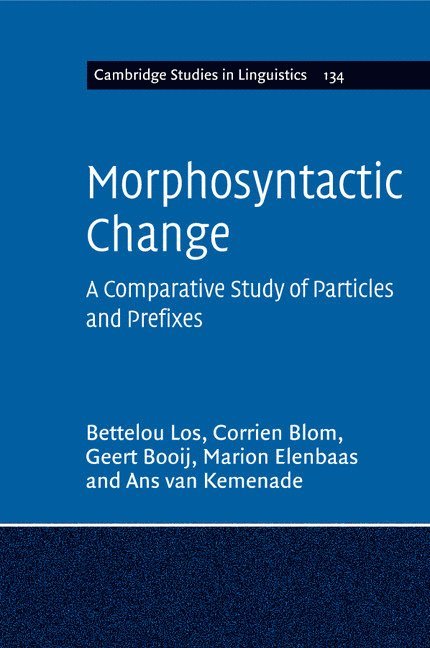 Morphosyntactic Change 1
