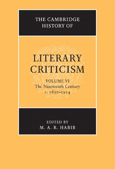 bokomslag The Cambridge History of Literary Criticism