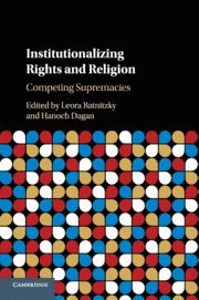 Institutionalizing Rights and Religion 1