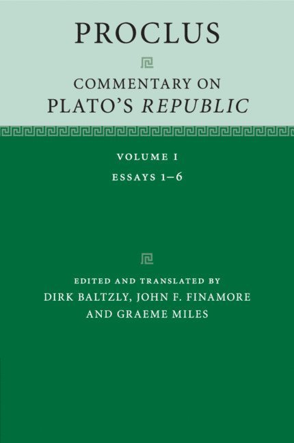 Proclus: Commentary on Plato's Republic: Volume 1 1