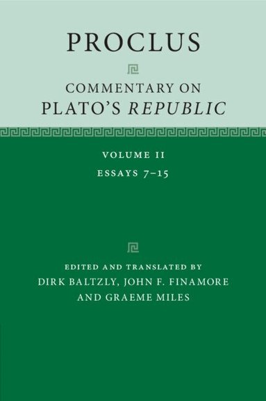 Dirk Baltzly - Proclus: Commentary on Plato's 'Republic', Häftad