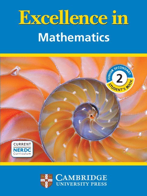 Excellence in Mathematics Junior  Secondary 2 Student's Book 1