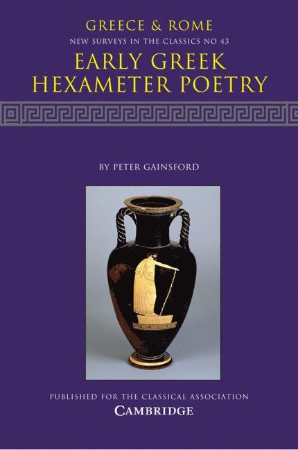 Early Greek Hexameter Poetry 1