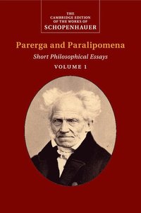 bokomslag Schopenhauer: Parerga and Paralipomena: Volume 1