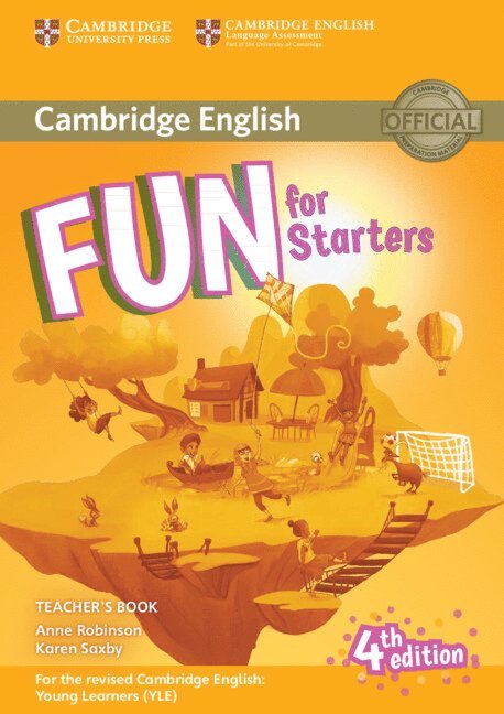 Fun for Starters Teacher's Book with Downloadable Audio 1