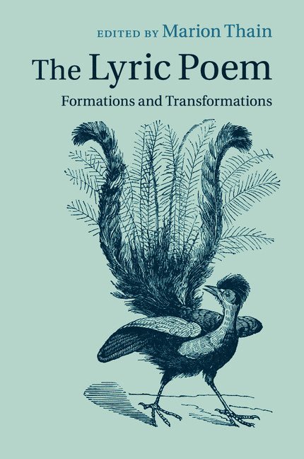 Marion (University of Sheffield) Thain, Marion Thain - The Lyric Poem, Häftad