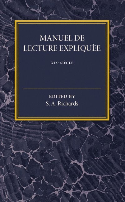 Manuel De Lecture Explique XIX Sicle 1