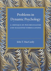 bokomslag Problems in Dynamic Psychology