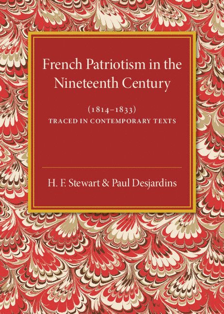 French Patriotism in the Nineteenth Century (1814-1833) 1