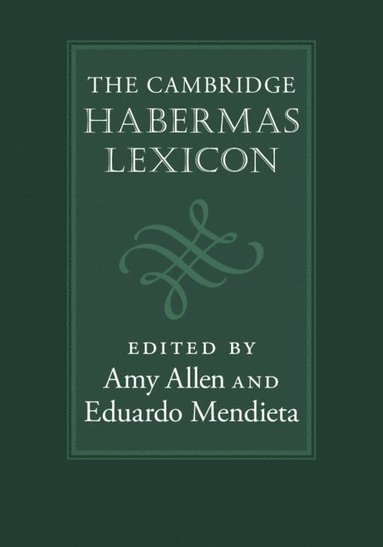 bokomslag Cambridge Habermas Lexicon