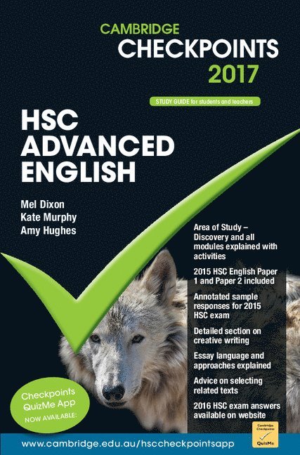 Cambridge Checkpoints HSC Advanced English 2017 1