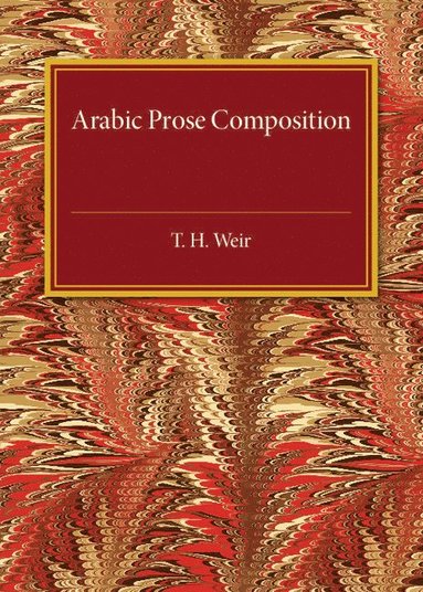 bokomslag Arabic Prose Composition