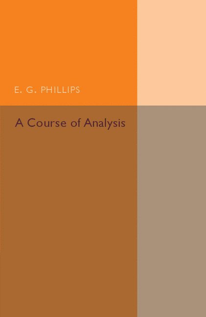 A Course of Analysis 1