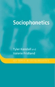 bokomslag Sociophonetics