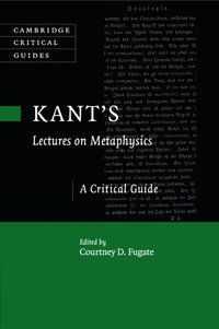 bokomslag Kant's Lectures on Metaphysics