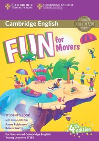 bokomslag Fun for Movers Student's Book with Online Activities with Audio
